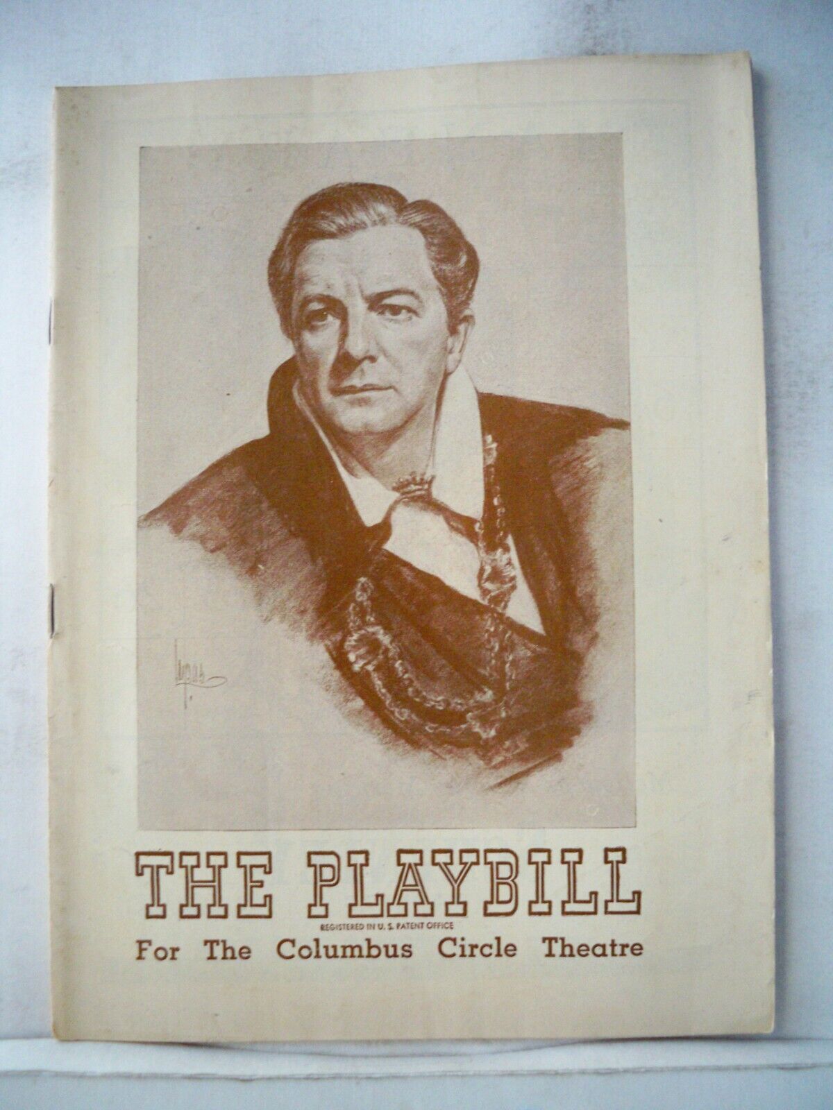 Hamlet Playbill Maurice Evans / Lili Darvas / Thomas Gomez / Frances Reid 1946