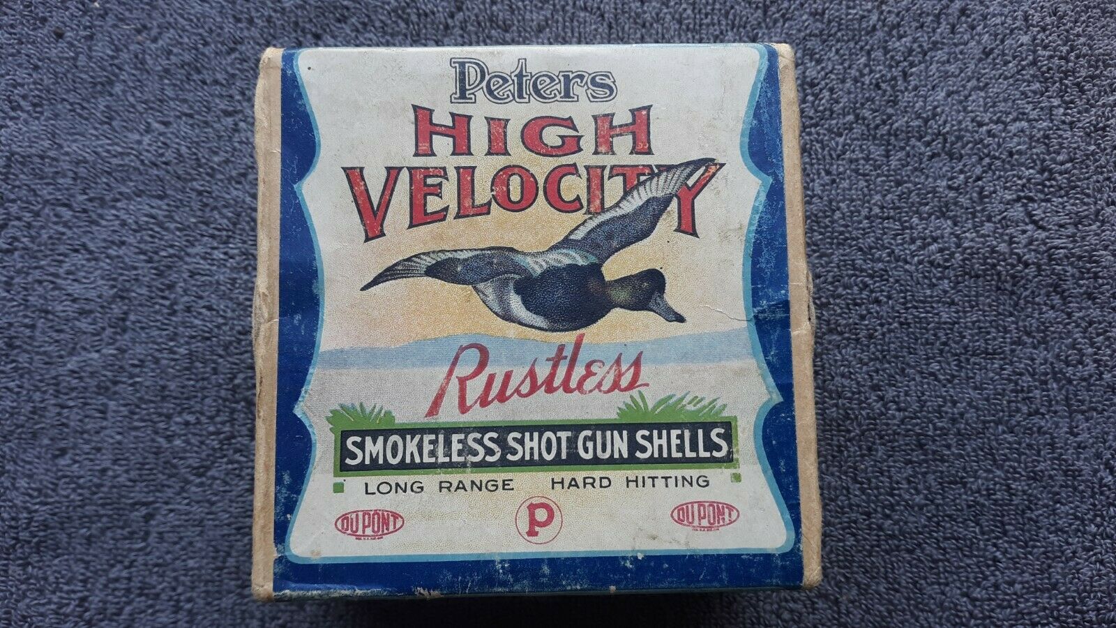 Peters Cartridge 10 Ga High Velocity Shot Gun Shell Ammo Ammunition Box 22