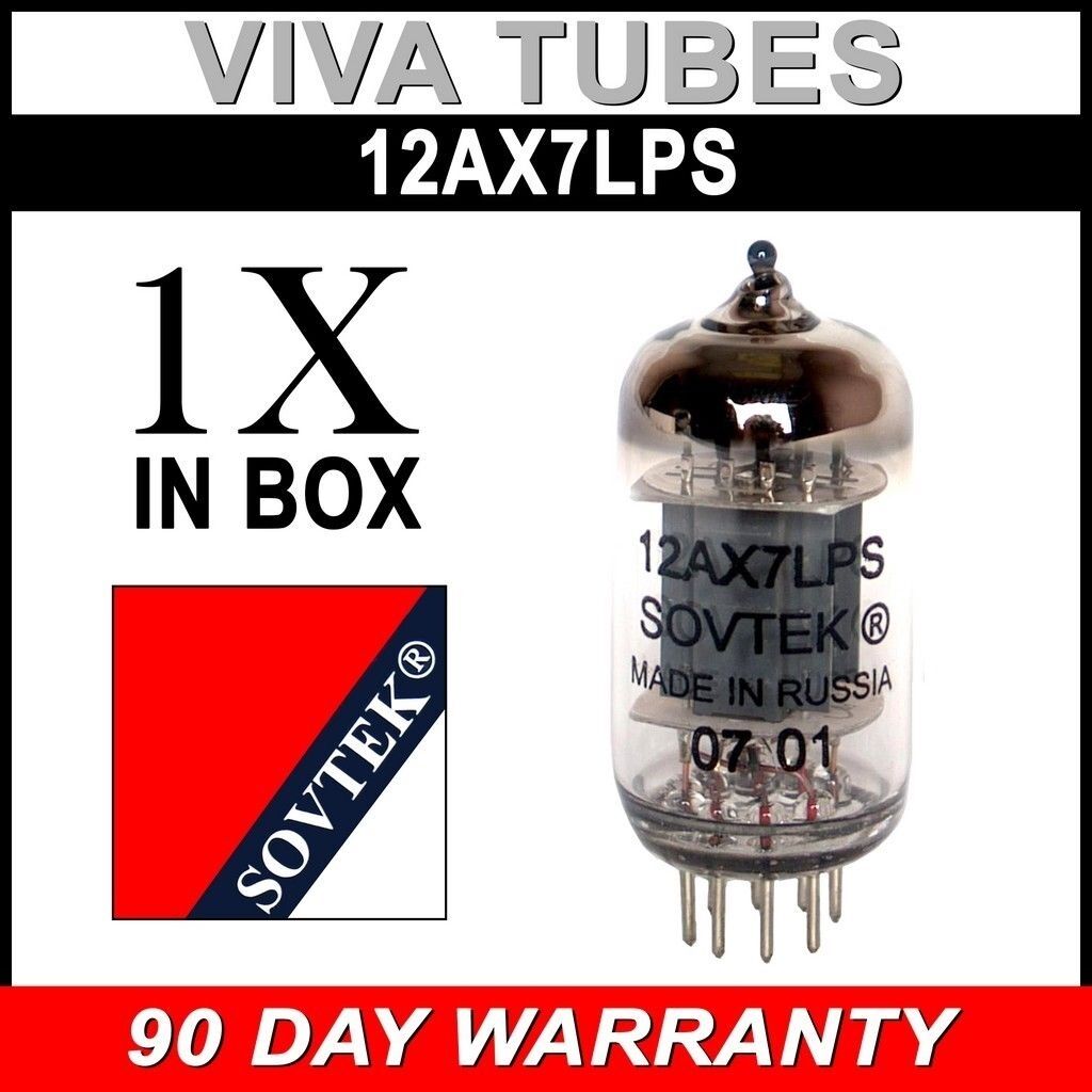 Brand New In Box Sovtek 12ax7lps / Ecc83 / 12ax7 Vacuum Tube Free Shipping