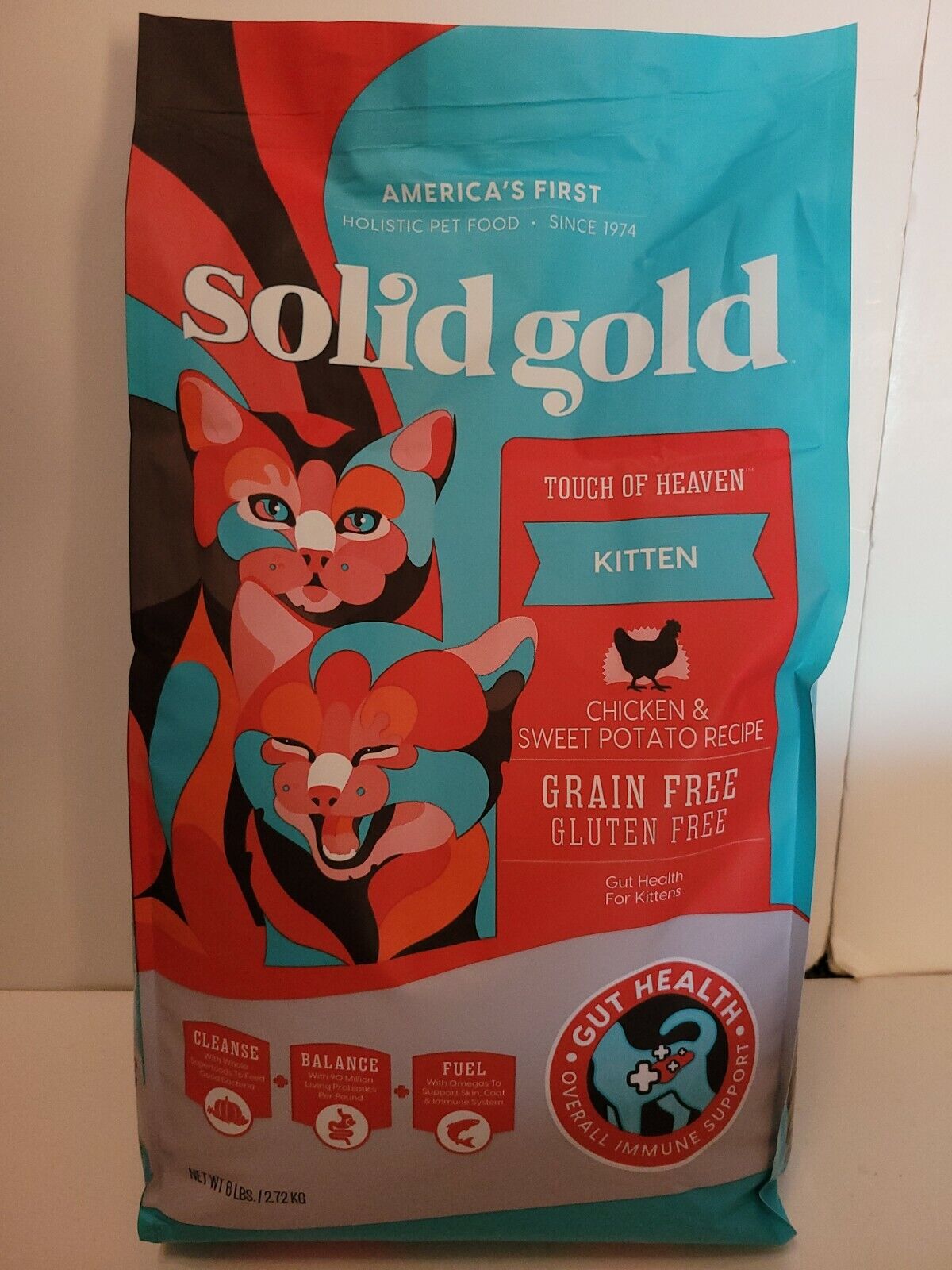 Solid Gold Kitten Touch Of Heaven 6.6 Lb Exp10/23 Free Shipping