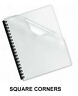 Clear Plastic Binding Covers - 7 Mil. -  100 Sheets