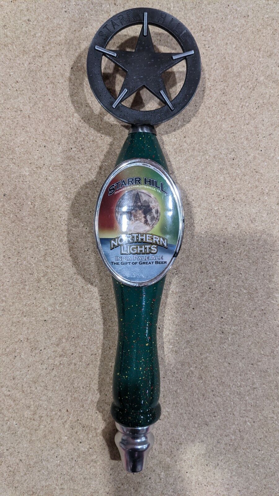 Starr Hill Brewing Northern Lights Ipa Tap Handle