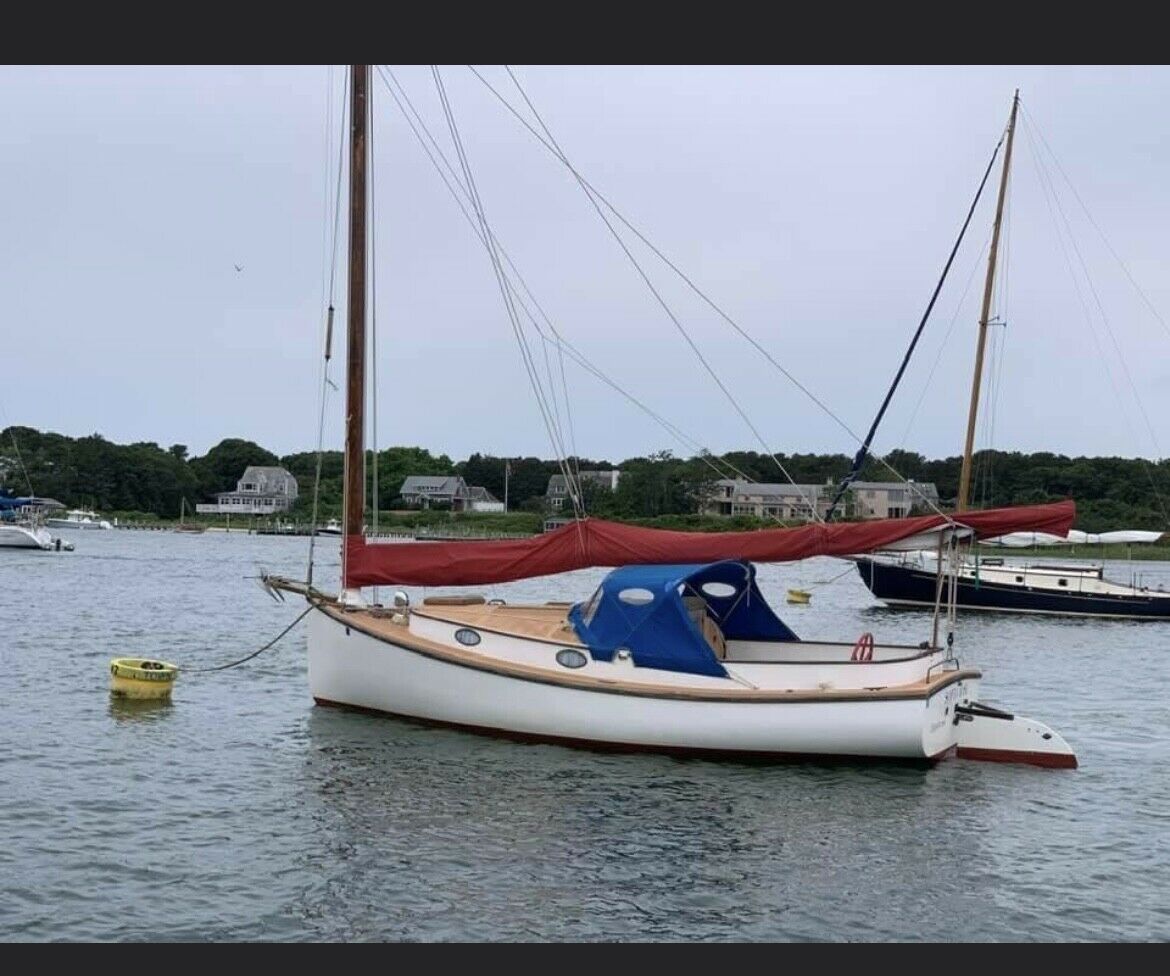 1973 Marshall Catboat 22 With Mooring For Summer