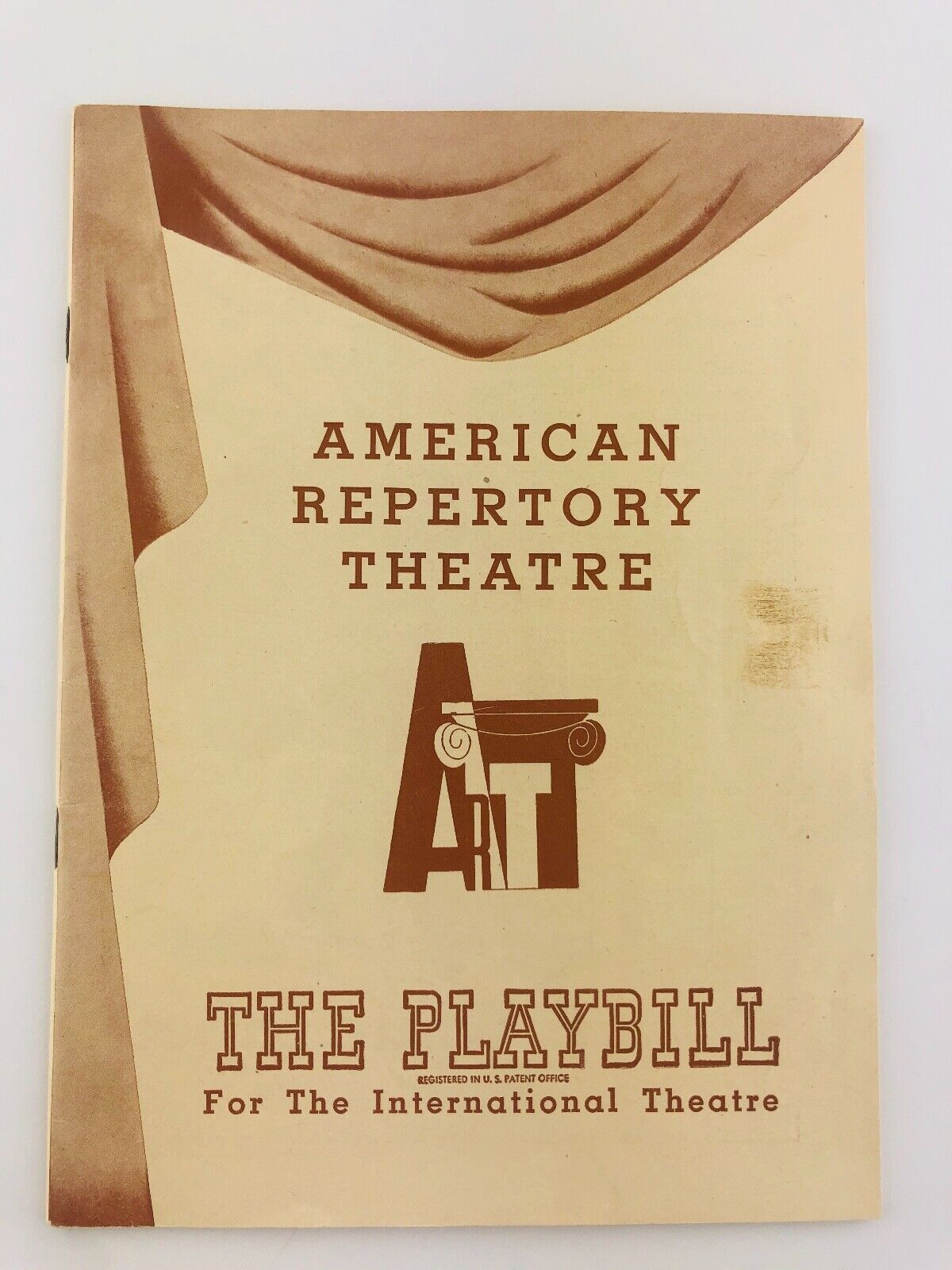 The Playbill The International Theatre American Repertory Theatre January 1947