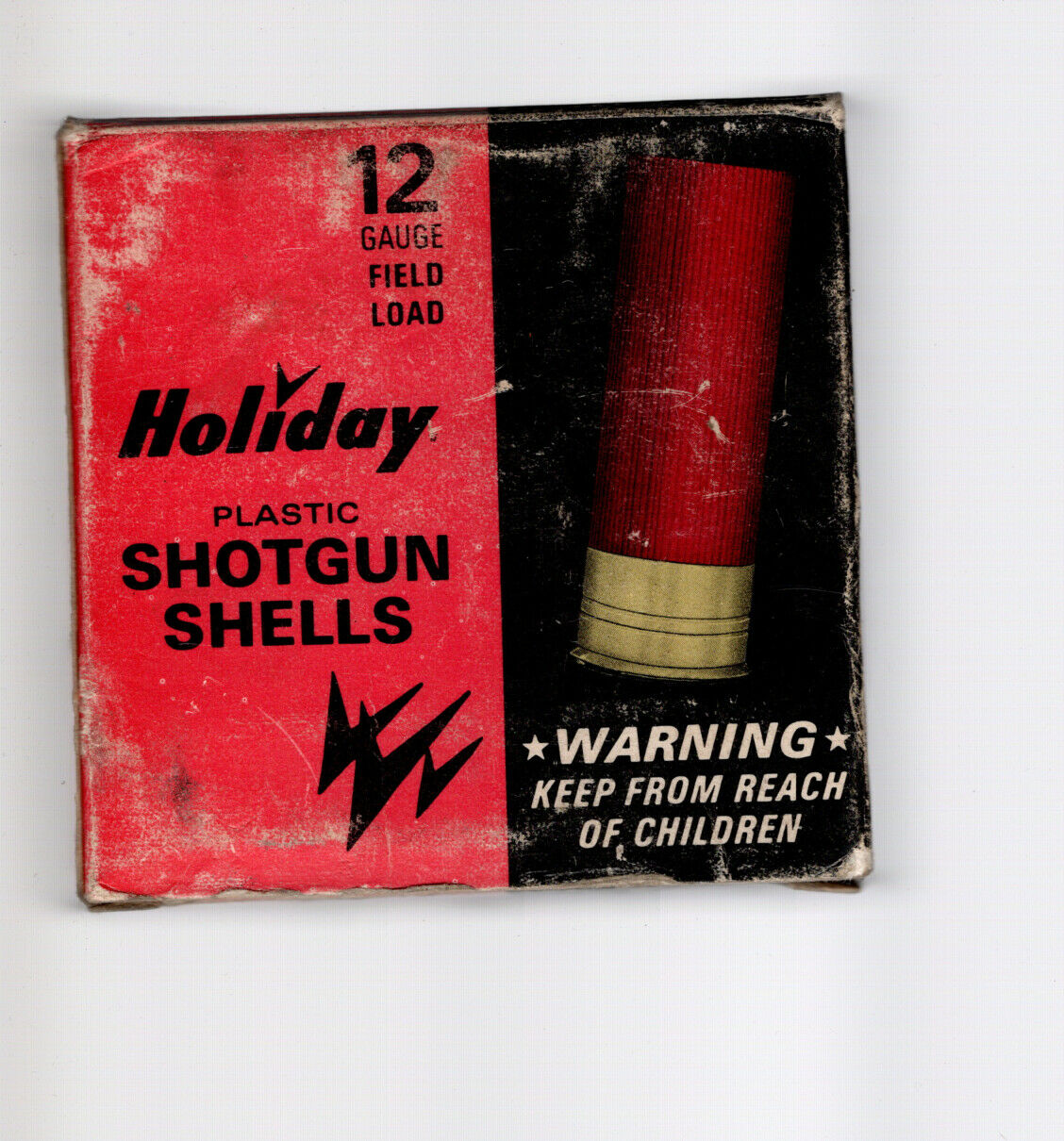 Vintage Holiday   Shot Shell Box 12 Gauge  Empty
