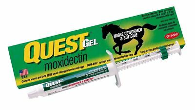 Quest Horse Wormer Gel Paste Equine Moxidectin *1 Tube* Internal Parasites