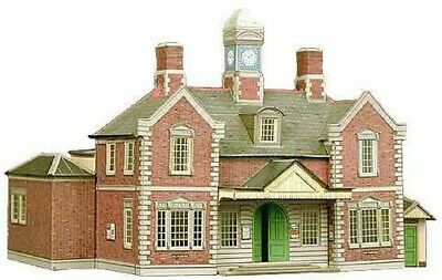 Superquick 1/72 Railway Terminus Or Through Station Card Kit For Oo Gauge # A10