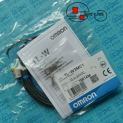 Omron Proximity Switch Sensor Tl-w3mc1 Tlw3mc1 12-24vdc 3mm 2m New In Pag