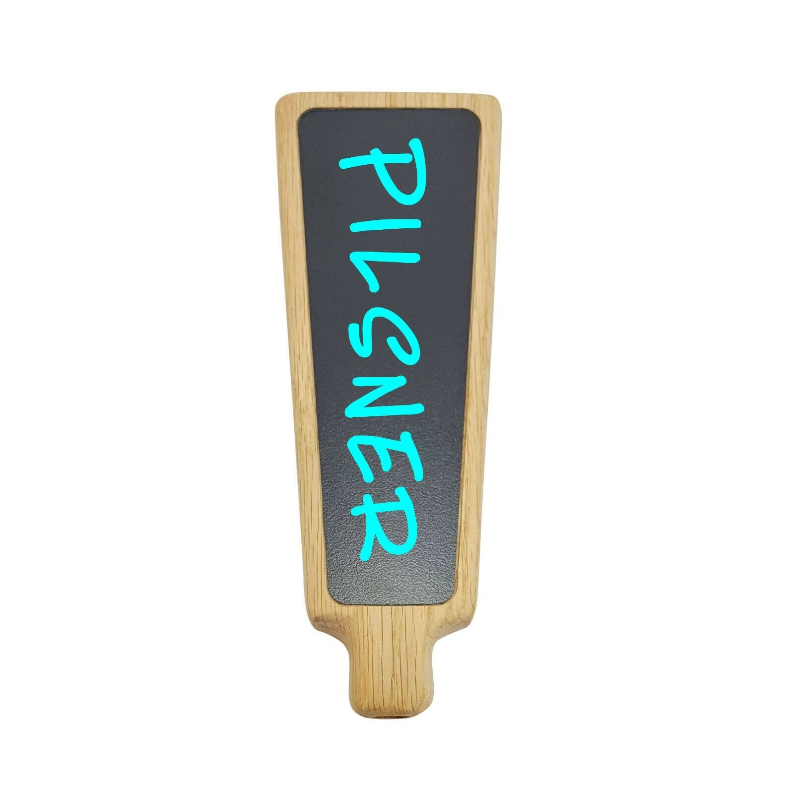 Beer Tap Handle With Black Chalkboard Or White Dry-erase Inserts.