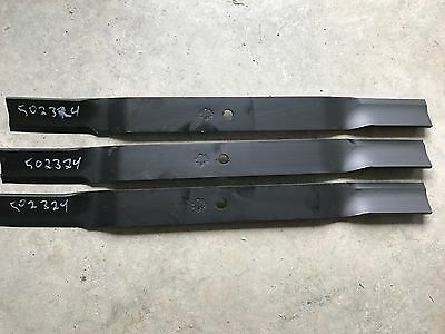 King Kutter 6' Finish Mower Blades Set Of Three (3) 502324