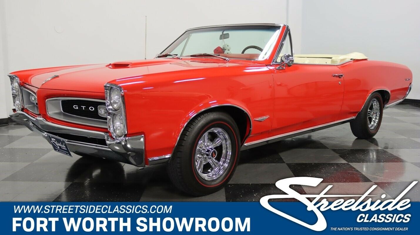 1966 Pontiac Le Mans Gto Tribute Convertible Beautifully Restored! Strong 455 V8, Auto, Ps/b, Frt Disc, Great Paint/interior!