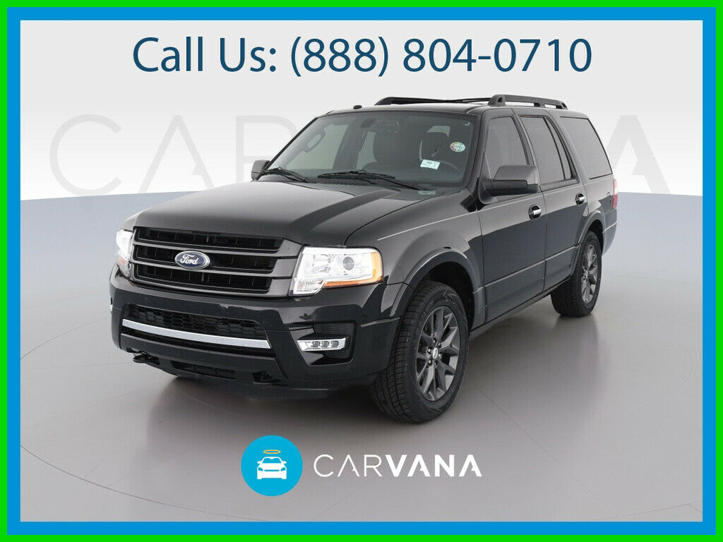 2017 Ford Expedition Limited Sport Utility 4d Abs (4-wheel) Cruise Control F&r Head Curtain Air Bags Cooled Seats Roof Rack