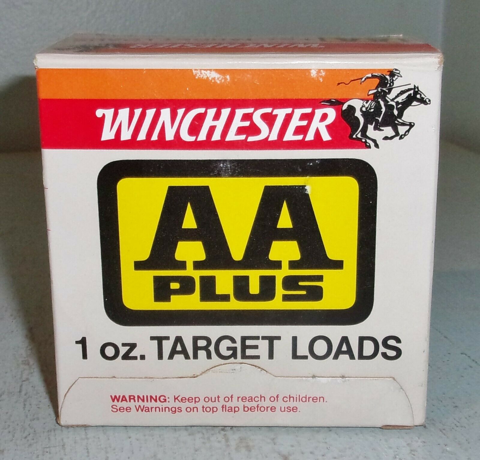 Vintage Empty Shotgun Shell Box Winchester Aa Plus Target Loads