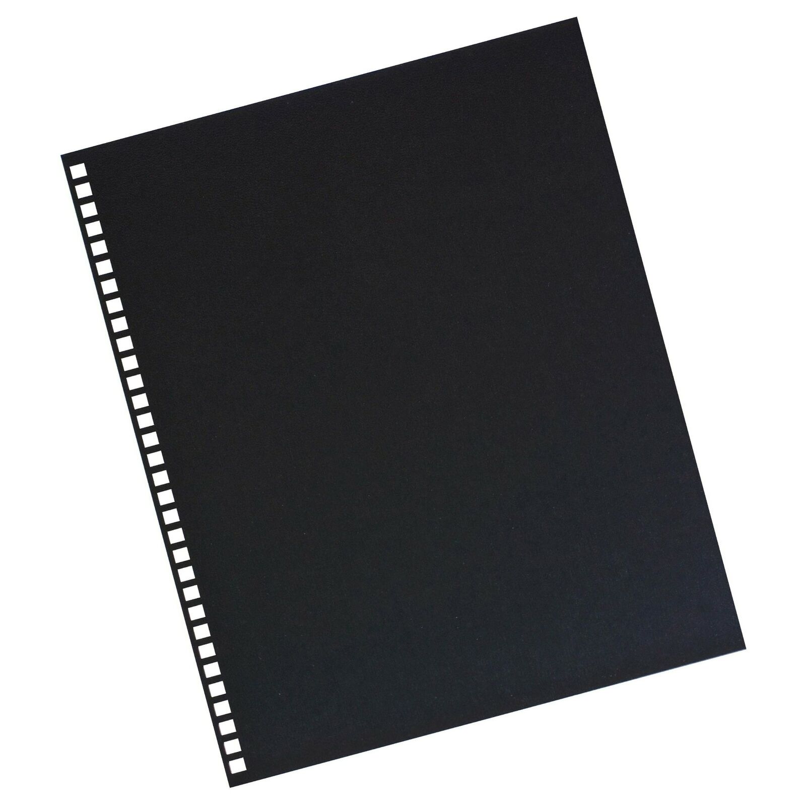 Gbc Proclick Presentation Back Cover, Prepunched, Black, 8.5 X 11 Inches, 25 ...