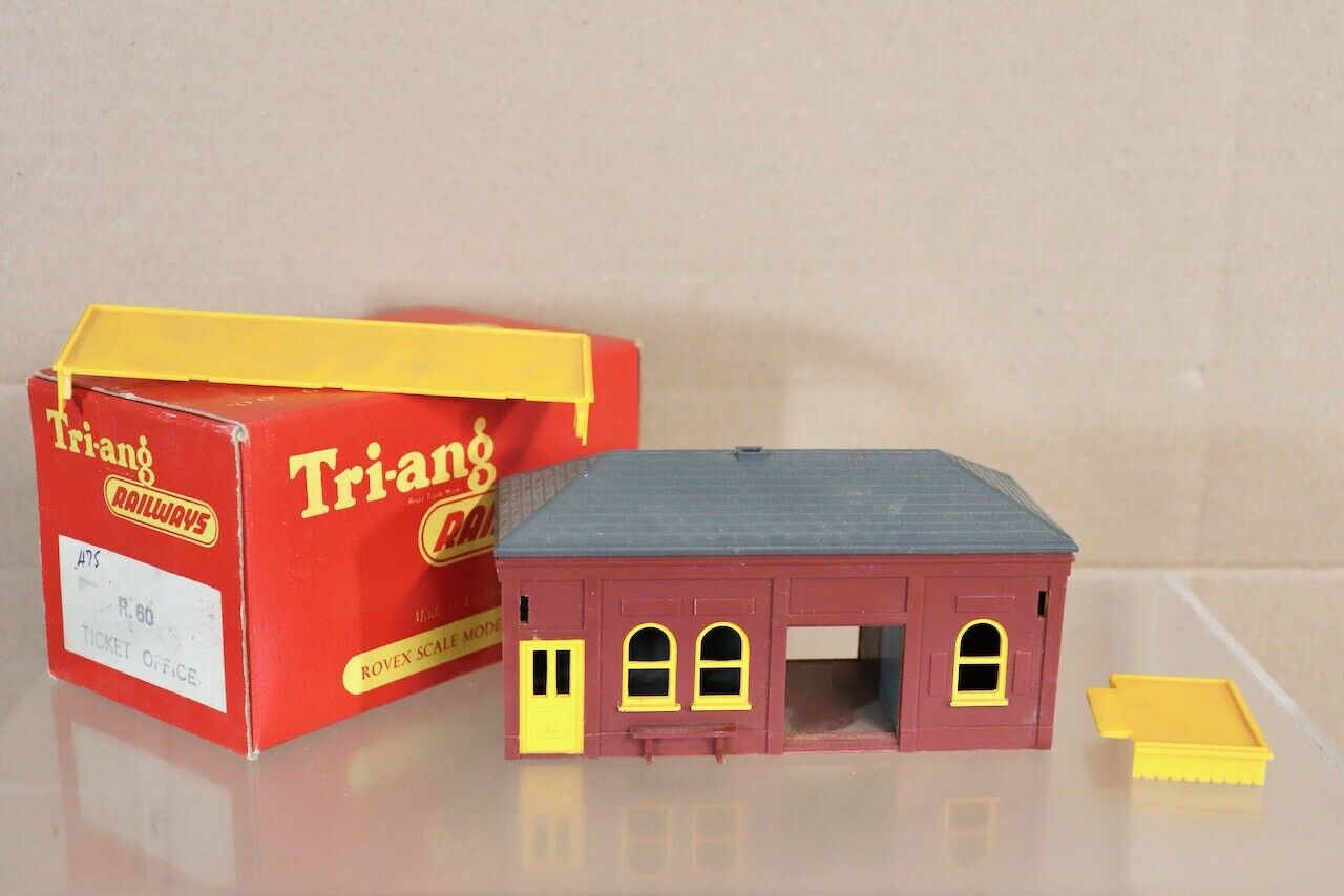 Triang R60 Station Platform Ticket Office Ramsgate Exide Boxed 2nw