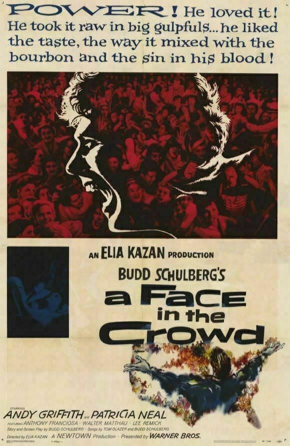 A Face In The Crowd 11x17 Movie Poster (1957)