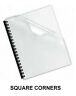 7 Mil. Clear Report Covers - " Great For All Binding Projects" 100 Sheets
