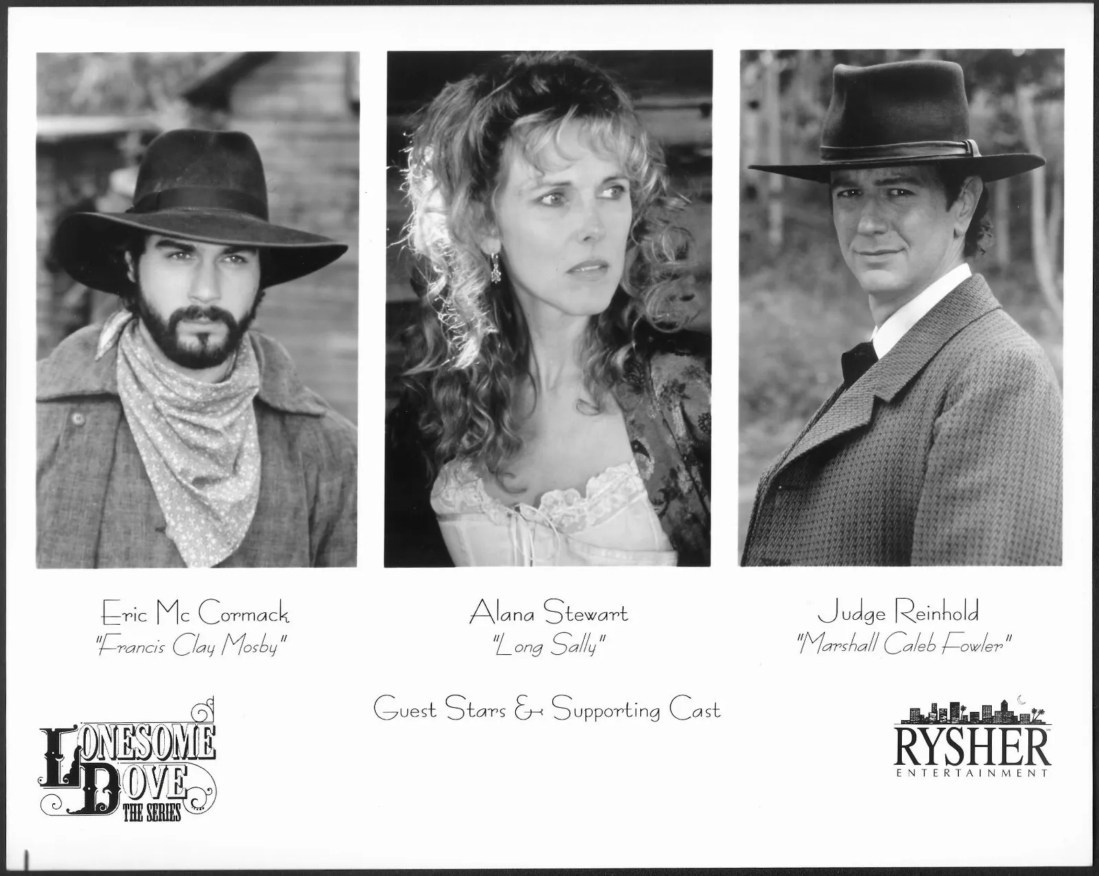 Lonesome Dove The Series Western Lot 4 Original 1994 Cast Tv Promo Photos Lemat